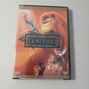 The Lion King (DVD, 2003, 2-Disc Set, Special Edition) Walt Disney New Sealed